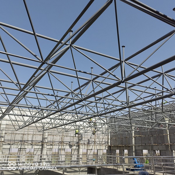 巴彥浩特污水處理廠網架